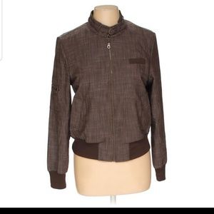 🙃😉Larry Levine Brown Jacket XL